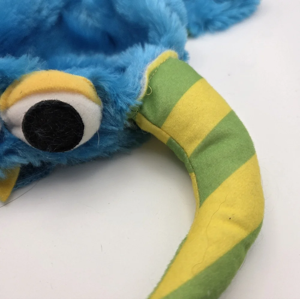 Sweet Cheeks Blue Green Monster Dog Costume Medium